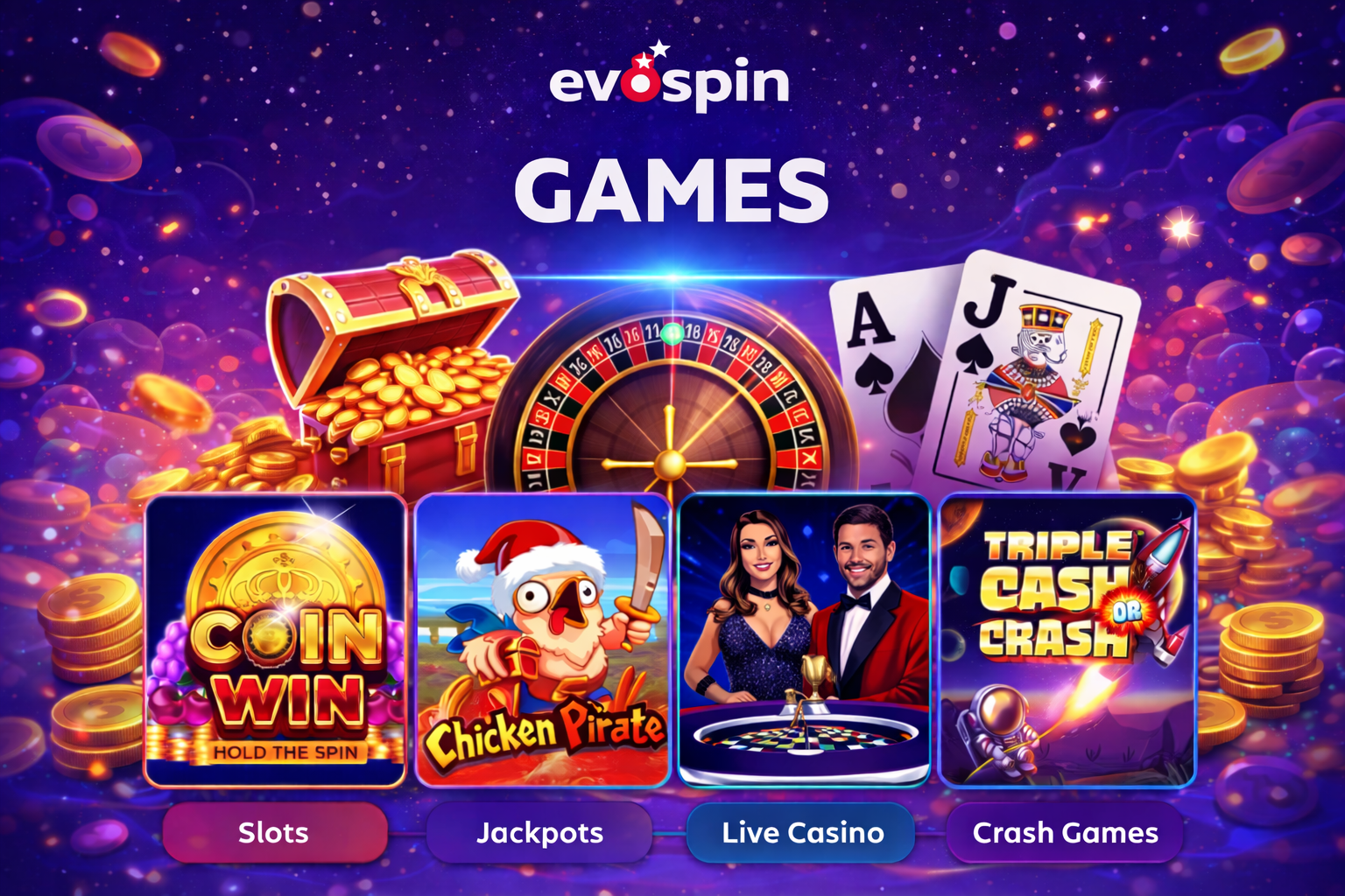Evospin Casino Games