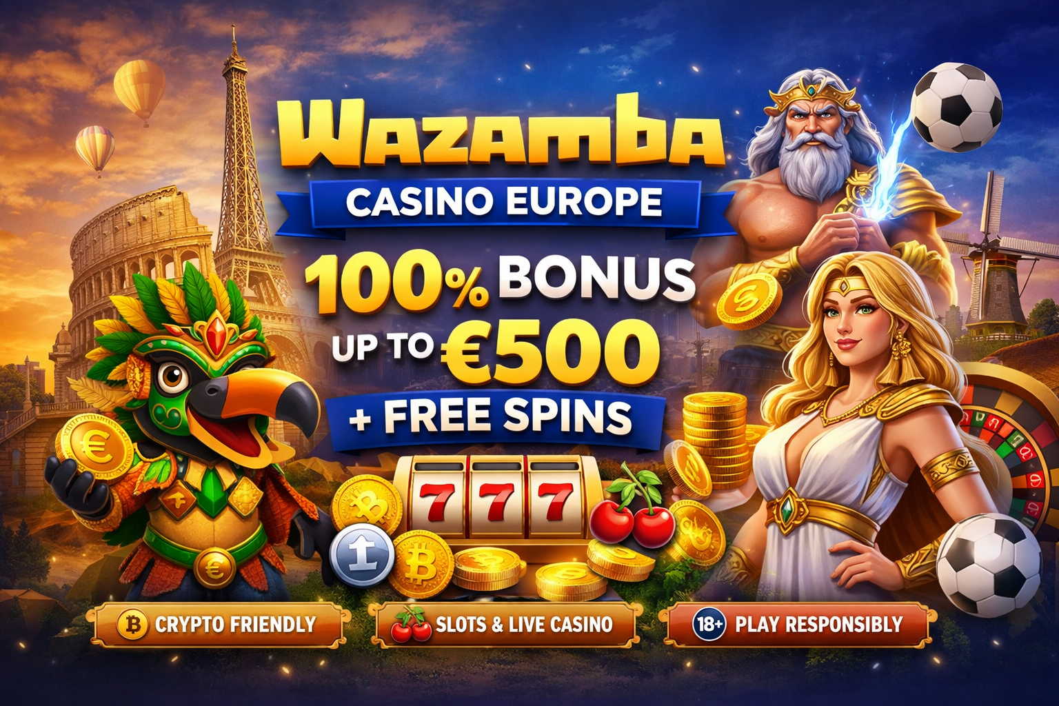 Gunsbet Casino Finland bonus banner showing the welcome offer and free spins