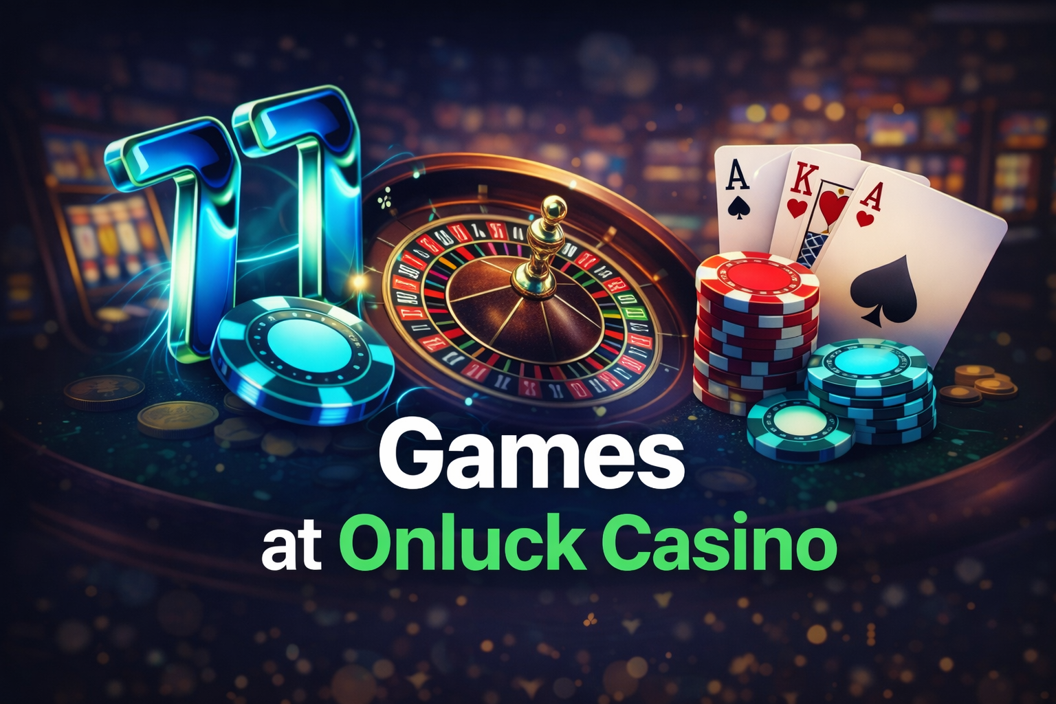 OnLuck Casino games – slots, live casino and table games for Canadian players