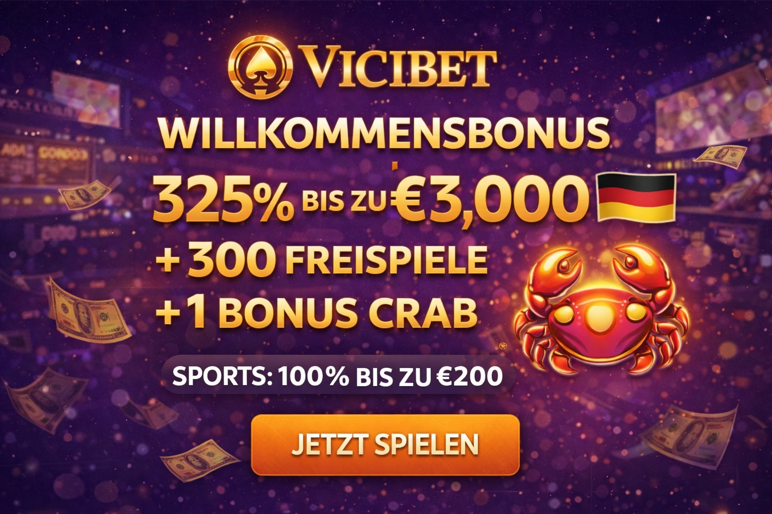 Vicibet Casino Germany bonus & review – payments, promos, VIP and sportsbook