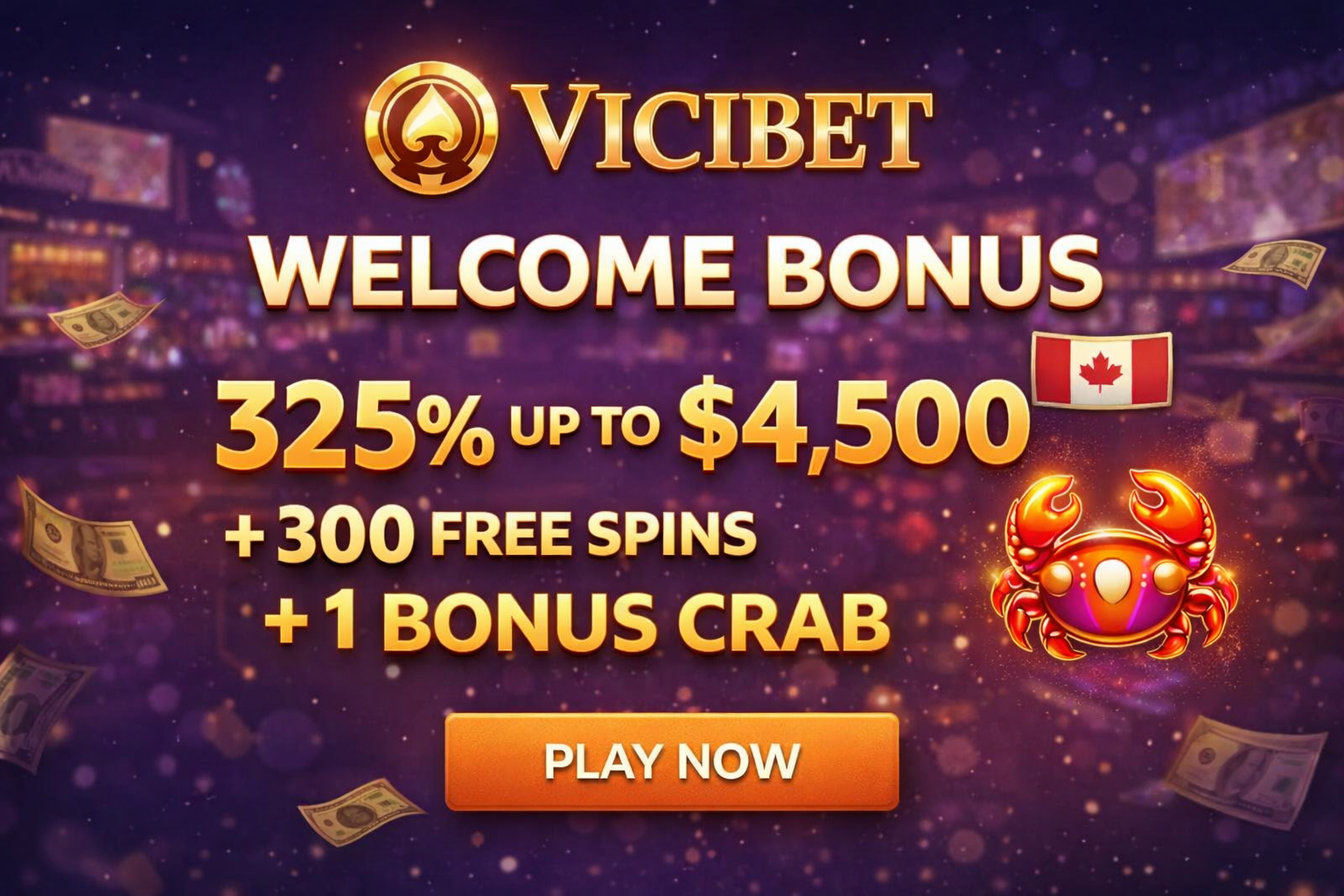 Vicibet Casino Canada review – bonuses, payments and sportsbook