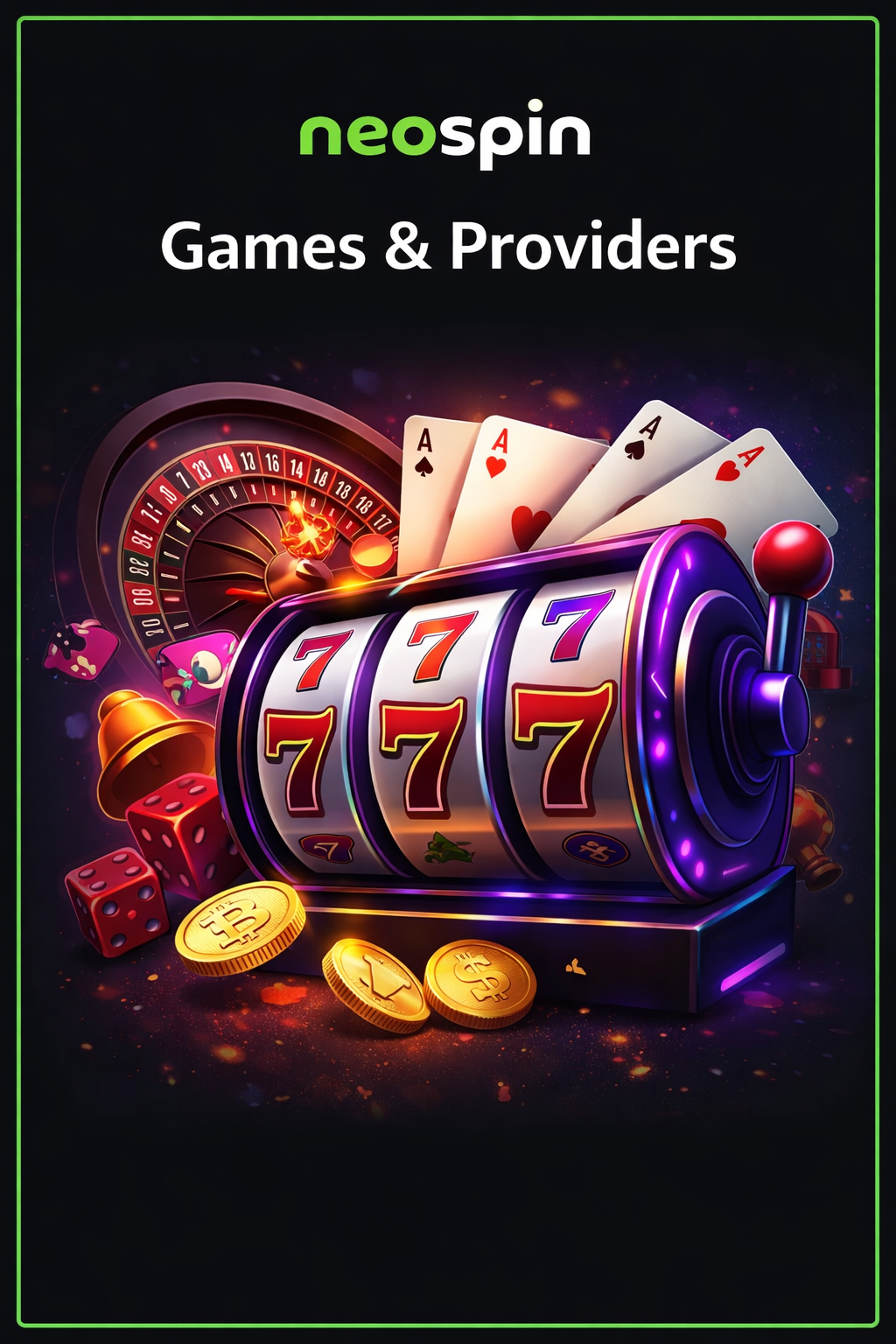 Neospin Casino games and software providers overview for Canadian players