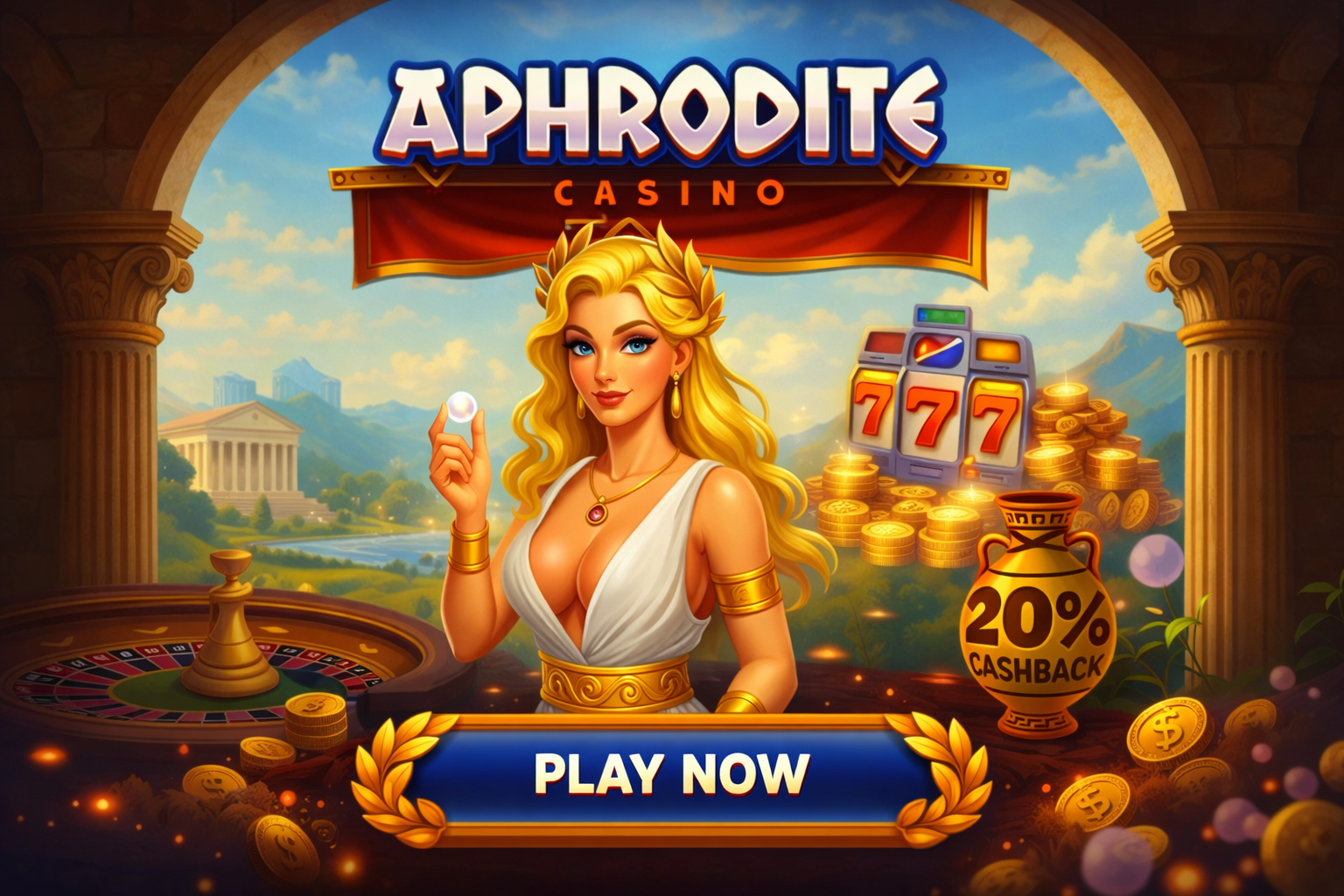 Aphrodite Casino Canada – Welcome bonus up to $10,500