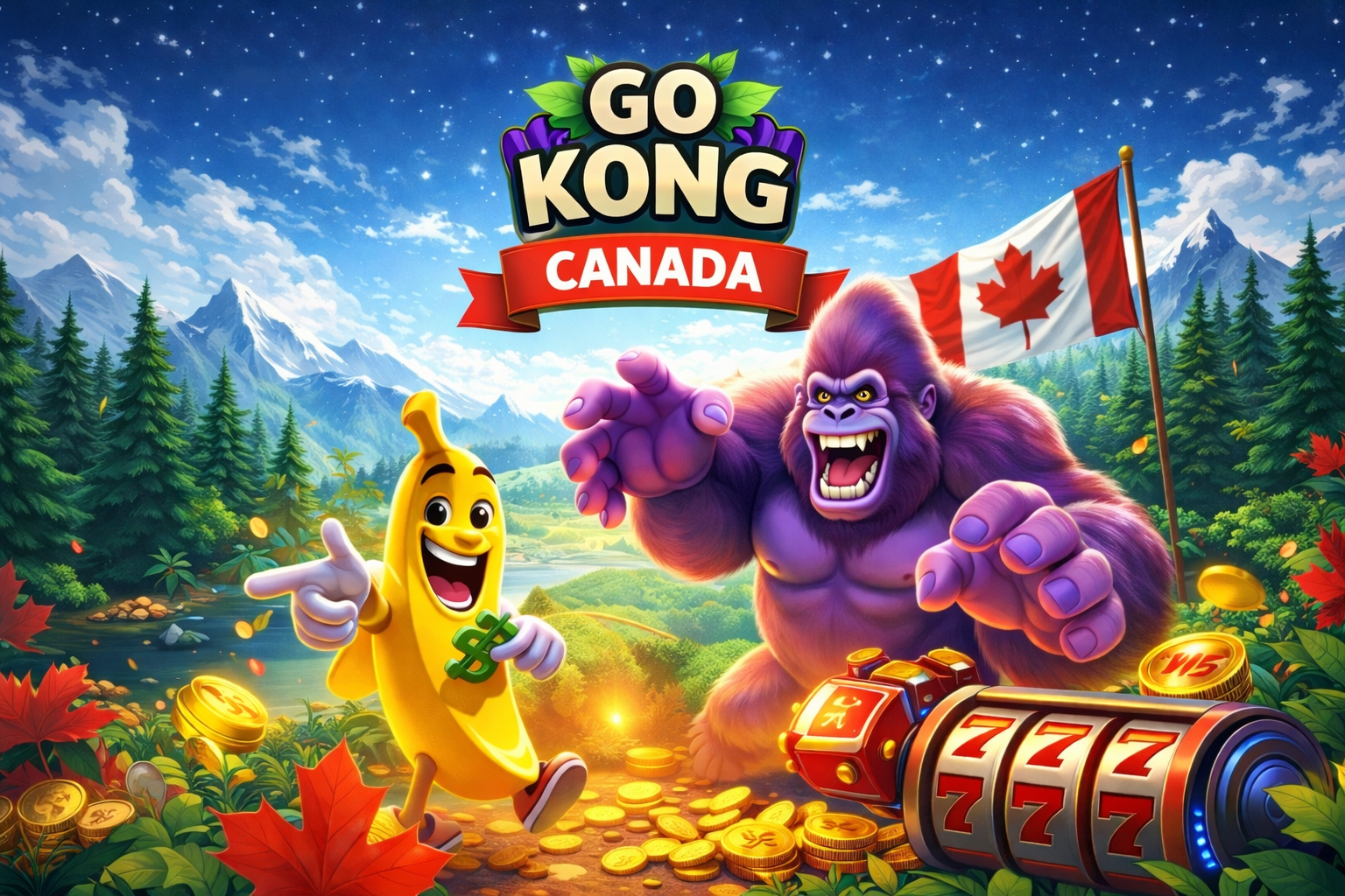 GoKong Casino Canada – casino and sportsbook welcome bonus