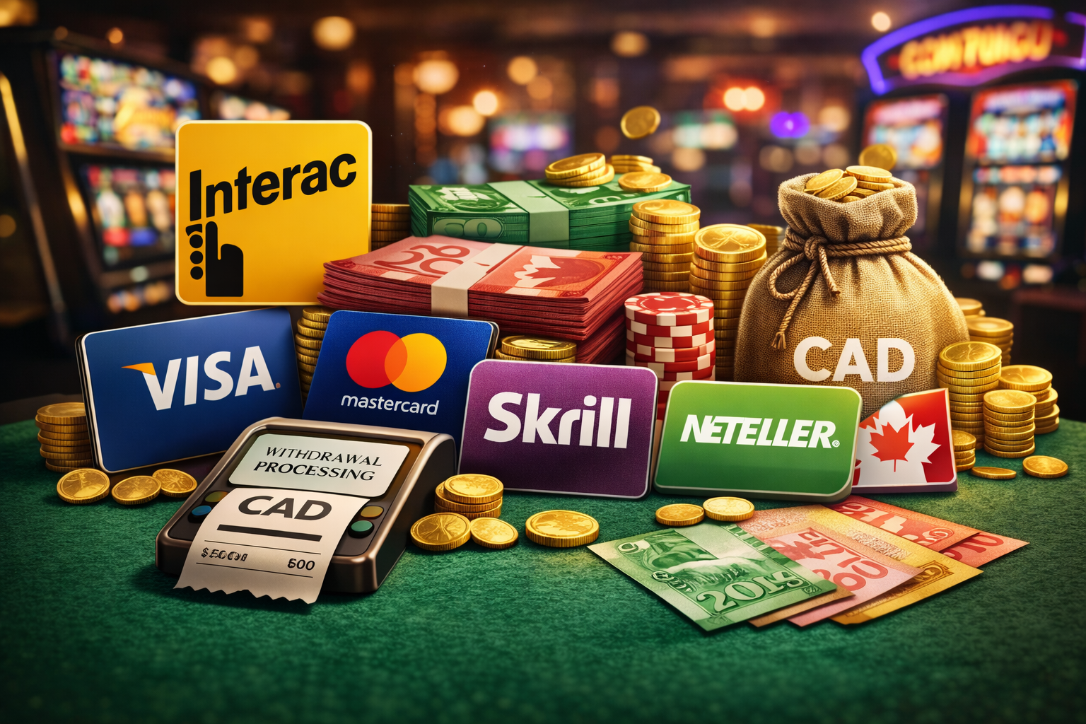 EvoSpin Casino Payments - fast and secure payment methods