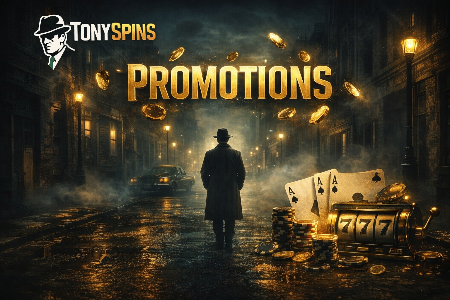 TonySpins Casino promotions and tournaments