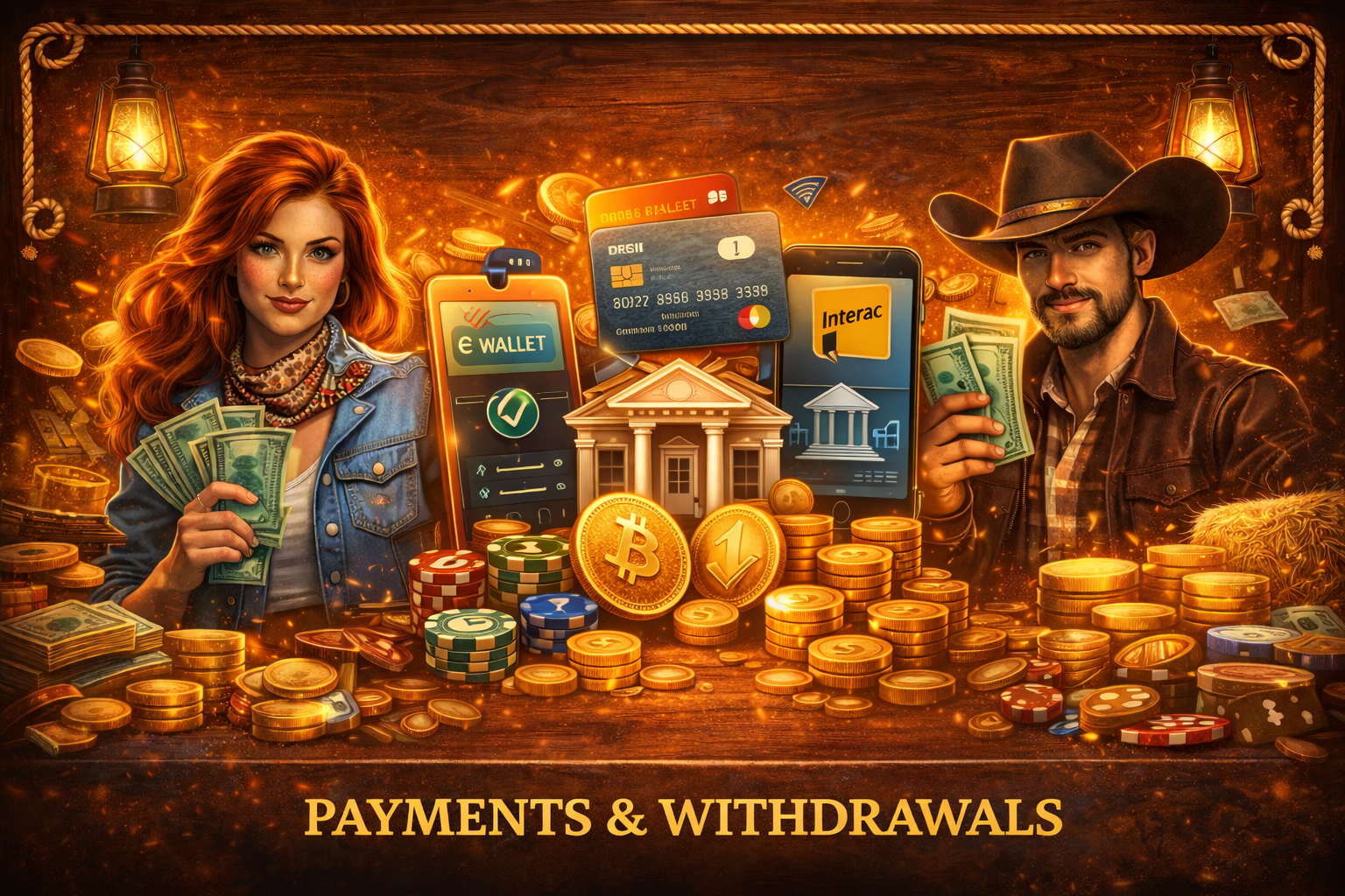 RodeoSlots payments in Canada – cards, e-wallets, bank transfers and crypto withdrawals