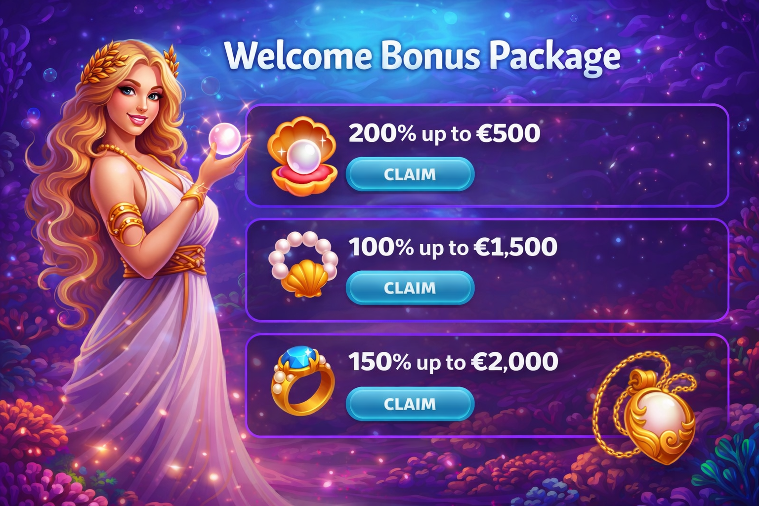Aphrodite Casino bonusöversikt