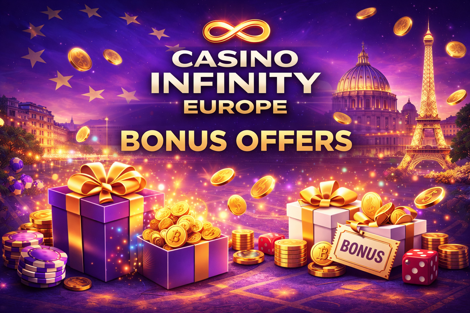 Casino Infinity Europe Welcome Bonus Overview