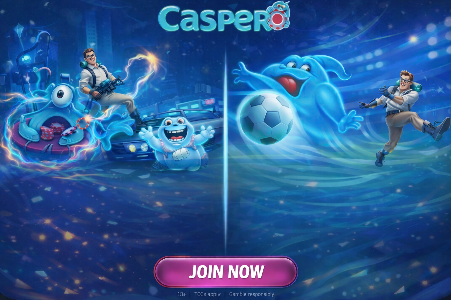 Caspero Casino Europe welcome bonus