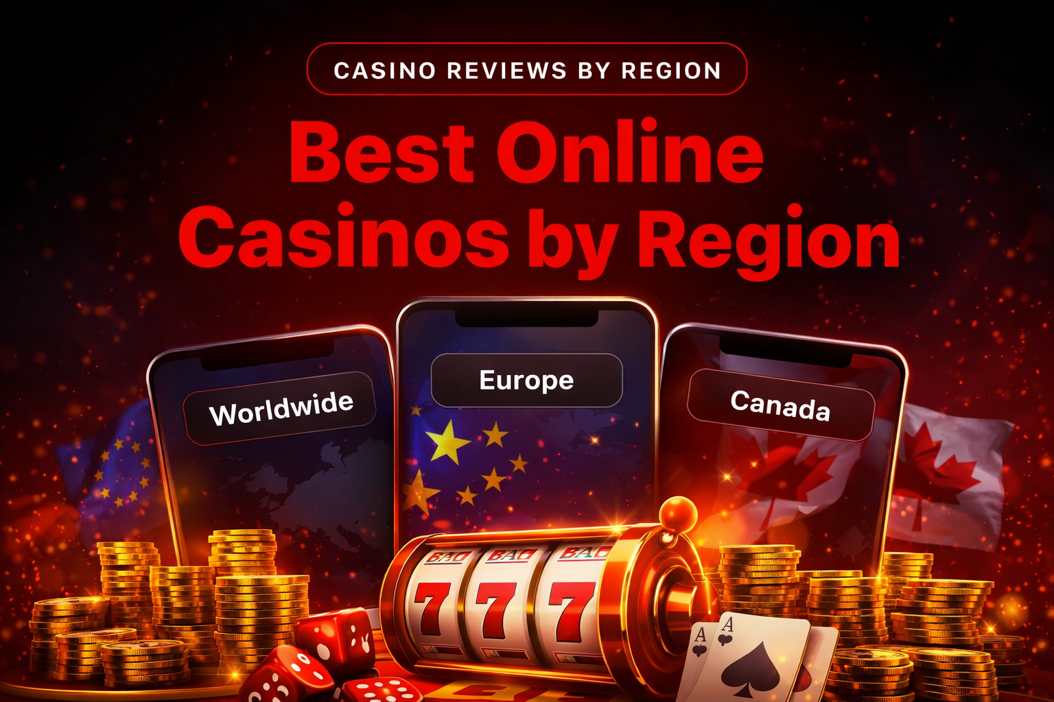 Best online casinos by country – Worldwide Europe Canada