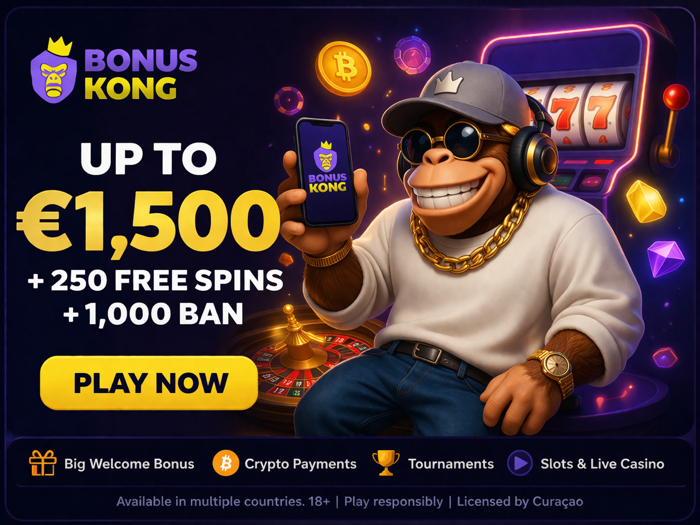 BonusKong Casino Global review – welcome package and sportsbook overview