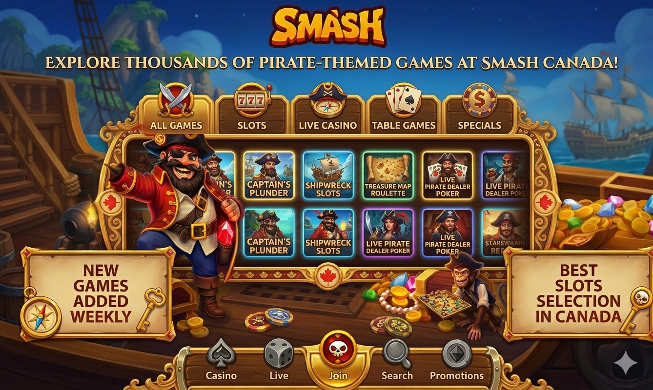 Smash Casino games – slots, live casino and sports betting