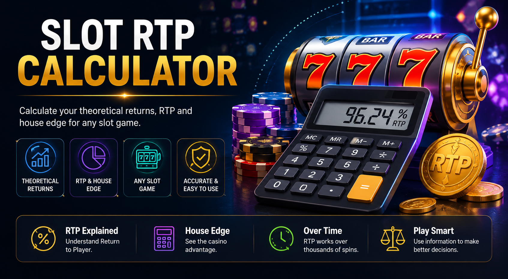 Slot RTP Calculator Canada – estimate RTP, house edge and theoretical slot returns