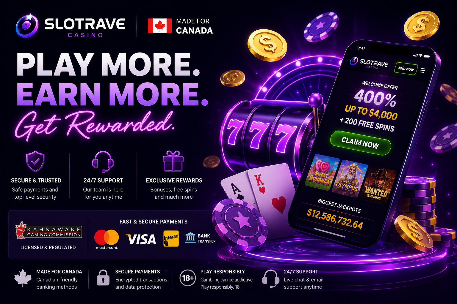 Slotrave Casino Canada Review – BestNorthCasinos