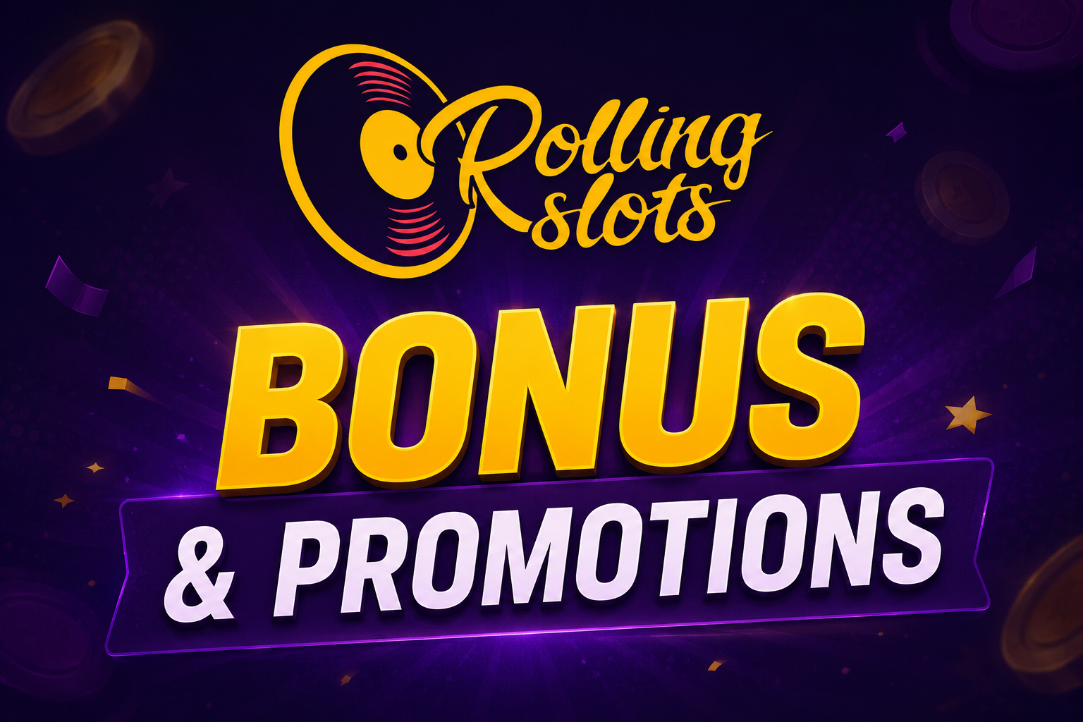 Rolling Slots Casino Canada – welcome bonus up to C$4,800 + 500 Free Spins