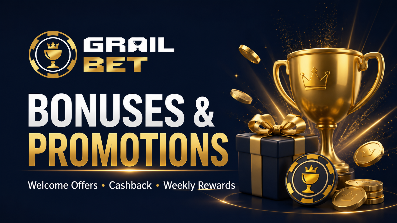Grailbet Casino Canada – welcome package up to $1,000 + 125 Free Spins
