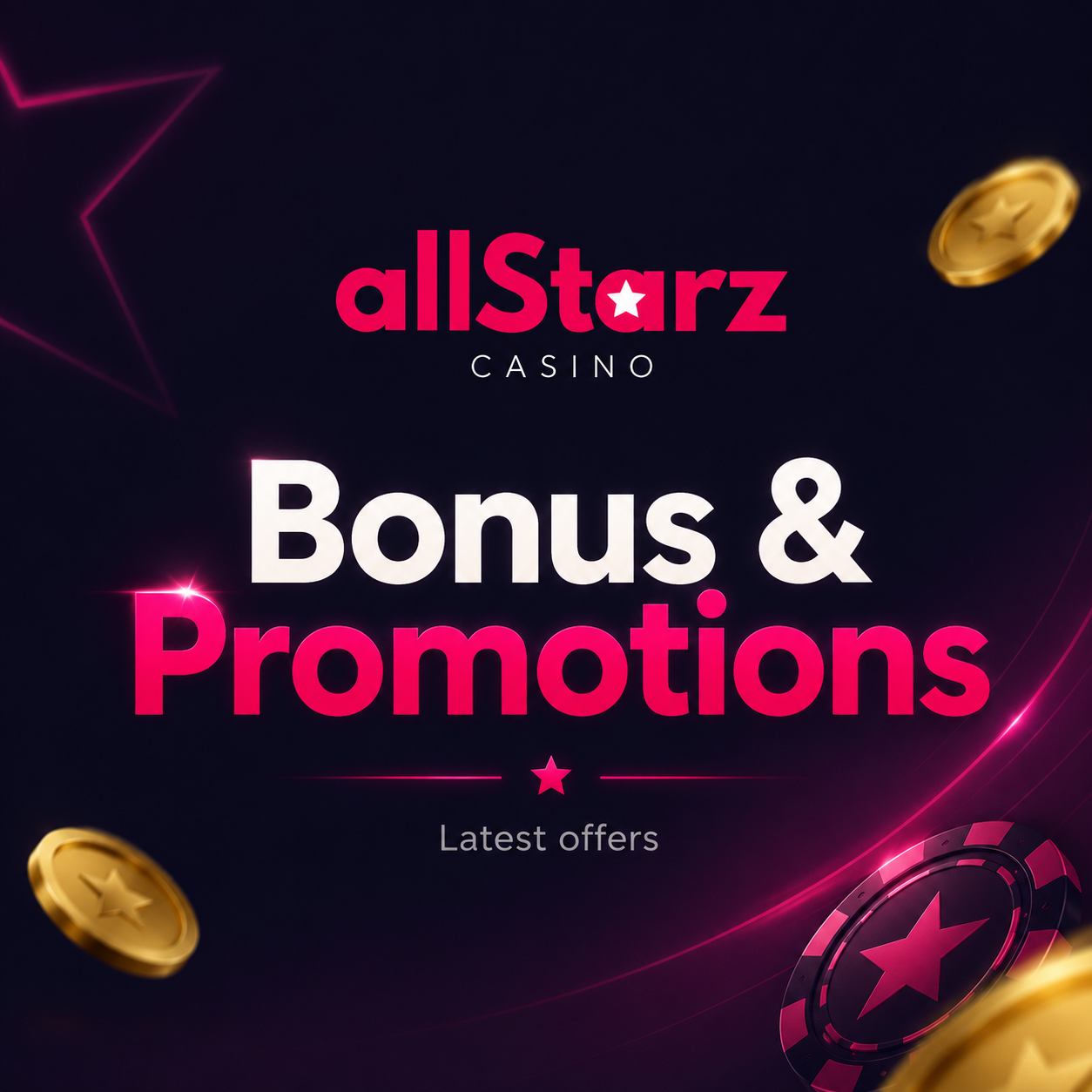 AllStarz Casino Canada – welcome package up to C$1,940 + 300 Free Spins