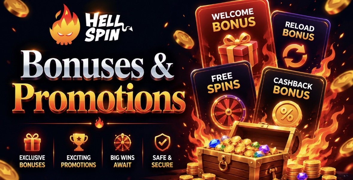 HellSpin Casino Canada – welcome package across 4 deposits