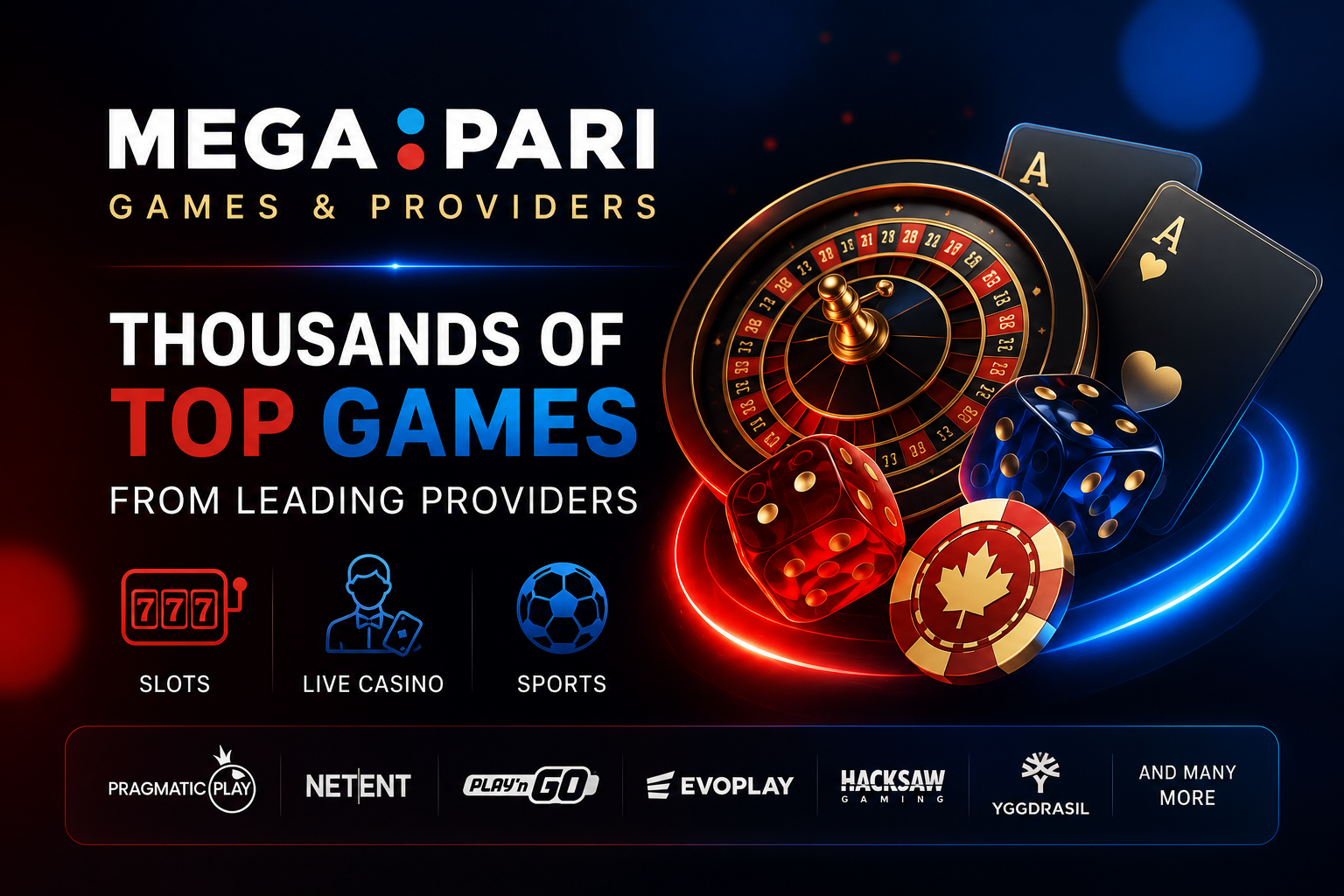 MegaPari Games & Software Providers Canada